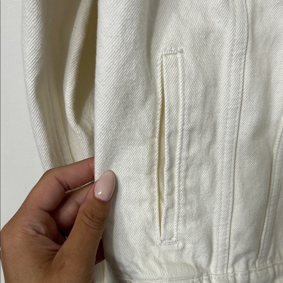 Lucky Brand White Jean Jacket - Picture 4 of 6
